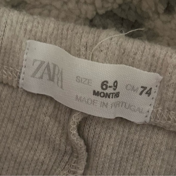 ZARA Baby Soft Touch Sweatshirt & Matching Pants Set- Owl/ Size 6-9M - Picture 3 of 5